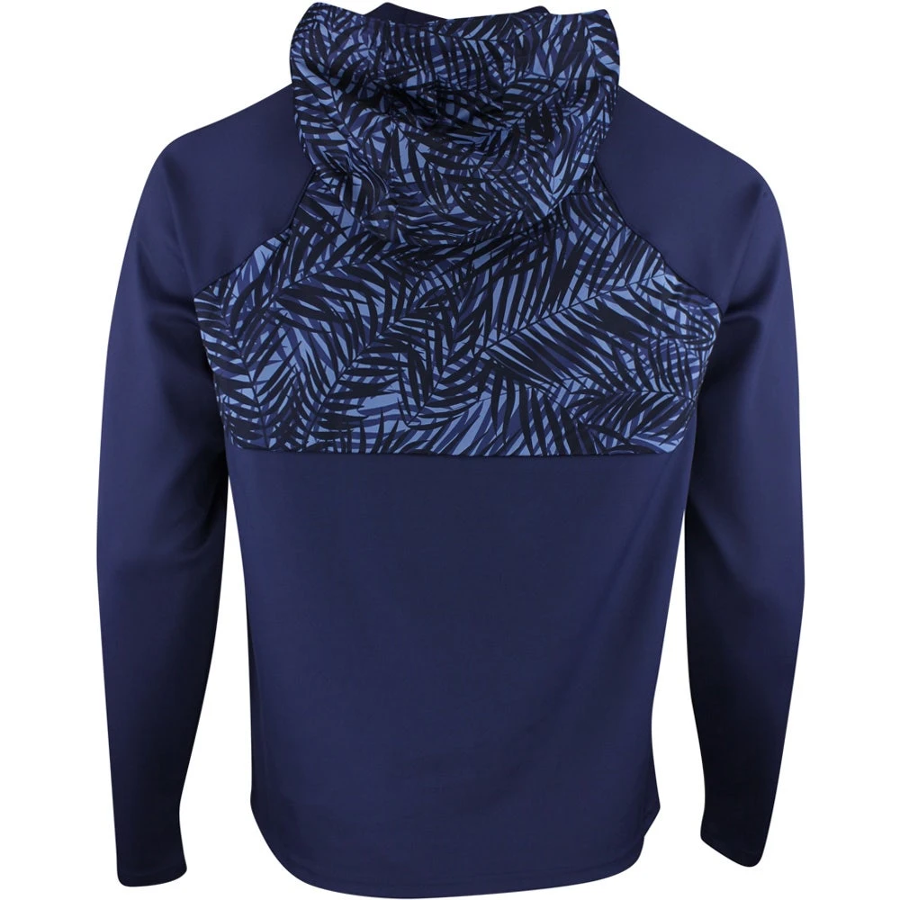 Peter Millar Golf Hoodie - Hyperlight Weld Hybrid HZ - Navy SS23 - Image 3