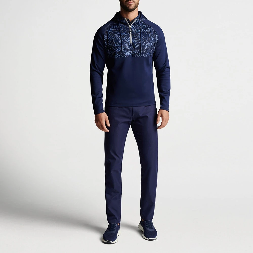 Peter Millar Golf Hoodie - Hyperlight Weld Hybrid HZ - Navy SS23 - Image 10