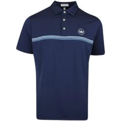 Peter Millar Golf Shirt - Lenny Polo - Navy AW23