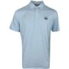 Peter Millar Golf Shirt - Lizard King Polo - Celeste AW23