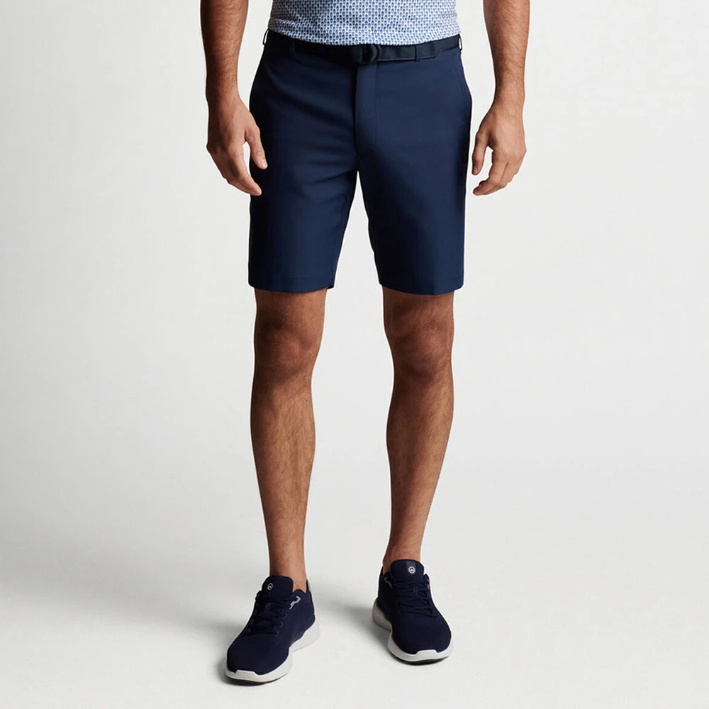 Peter Millar Golf Shorts - Salem Performance 9" - Navy AW23 - Image 4