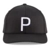 PUMA Golf Cap - P 110 Snapback - Black AW23