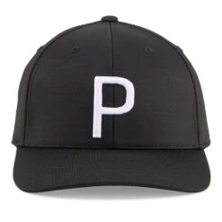 PUMA Golf Cap - P 110 Snapback - Black AW23