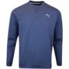 PUMA Golf Jumper - Cloudspun Crew Neck - Navy Blazer Htr AW23