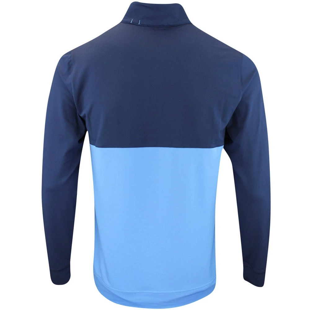 PUMA Golf Pullover - Gamer Colourblock QZ - Navy Blazer AW23 - Image 3