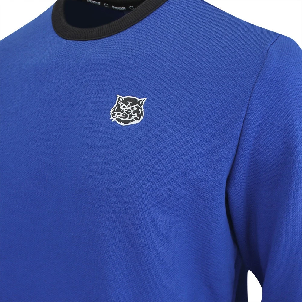 PUMA Golf Jumper - Hoops Crew Neck - Clyde Royal AW23 - Image 4