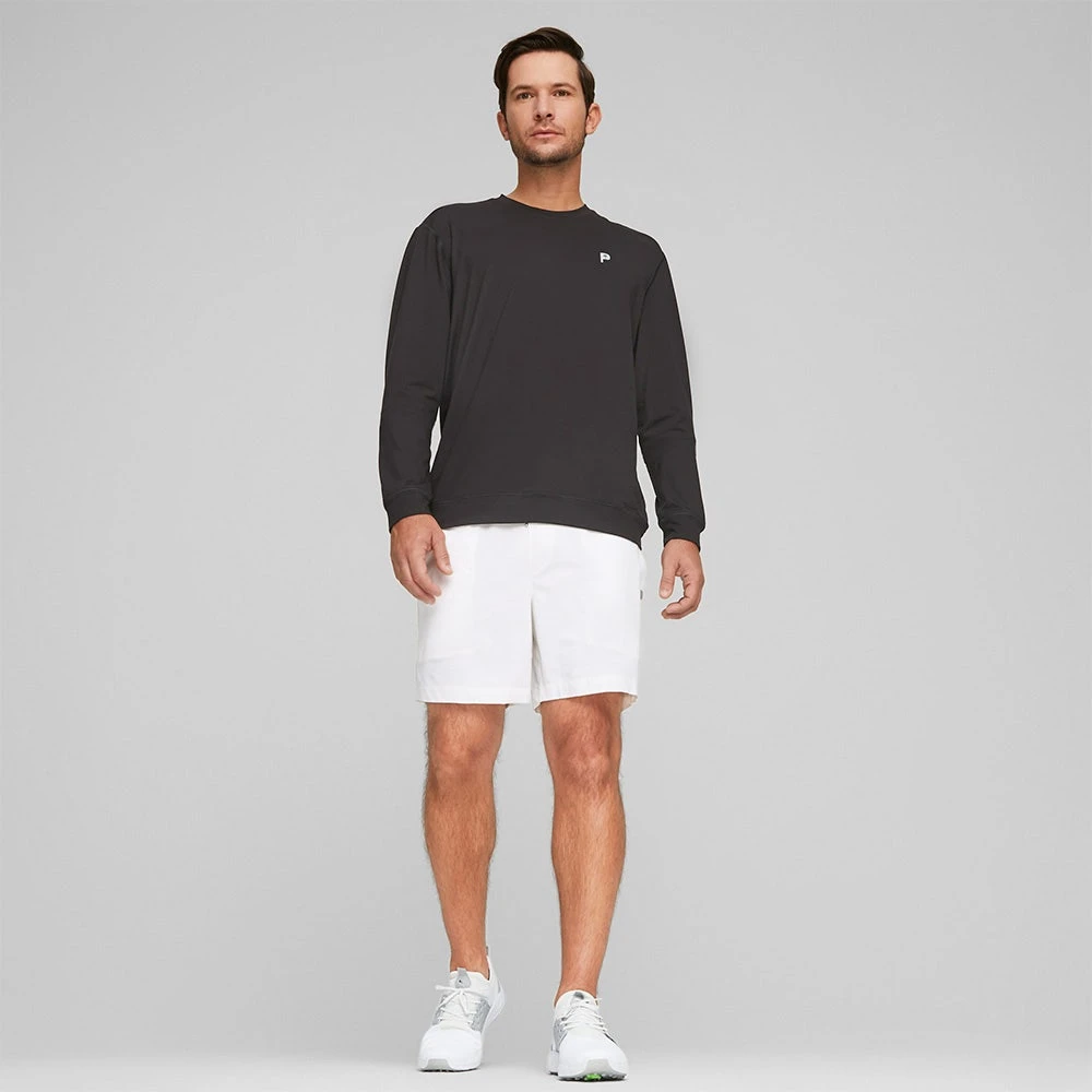 PUMA Golf Jumper - PTC Midweight Crew Neck - Black AW23 - Image 8