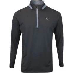 PUMA Golf Pullover - Lightweight QZ - Black AW23