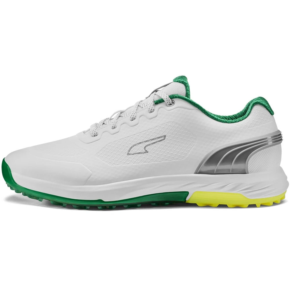 PUMA Golf Shoes - Alphacat Nitro - White - Green 2023