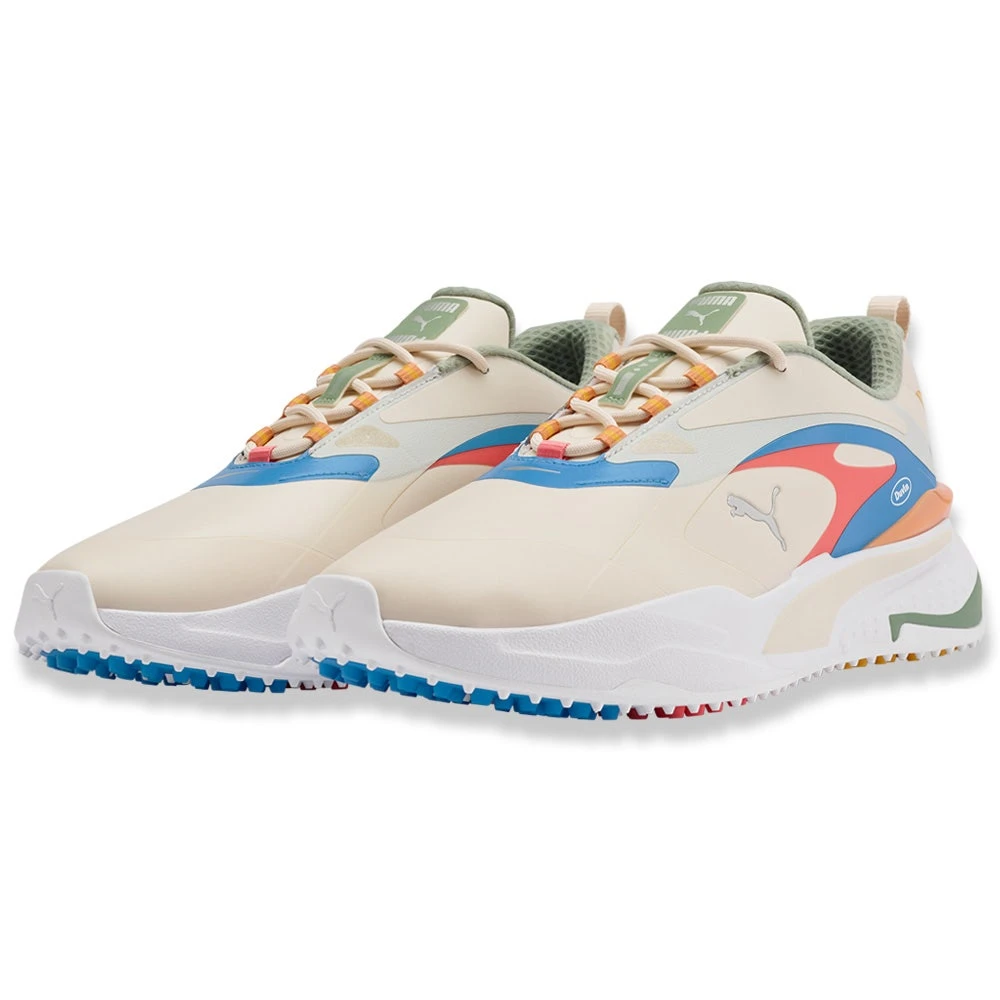 PUMA Golf Shoes - Duvin GS-FAST - Frosty White - Regal Blue AW23 - Image 5