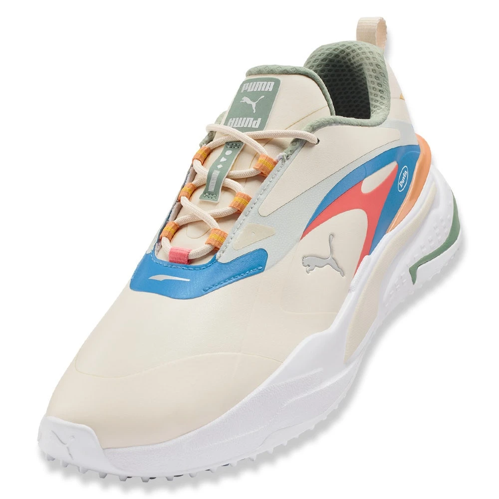 PUMA Golf Shoes - Duvin GS-FAST - Frosty White - Regal Blue AW23 - Image 3