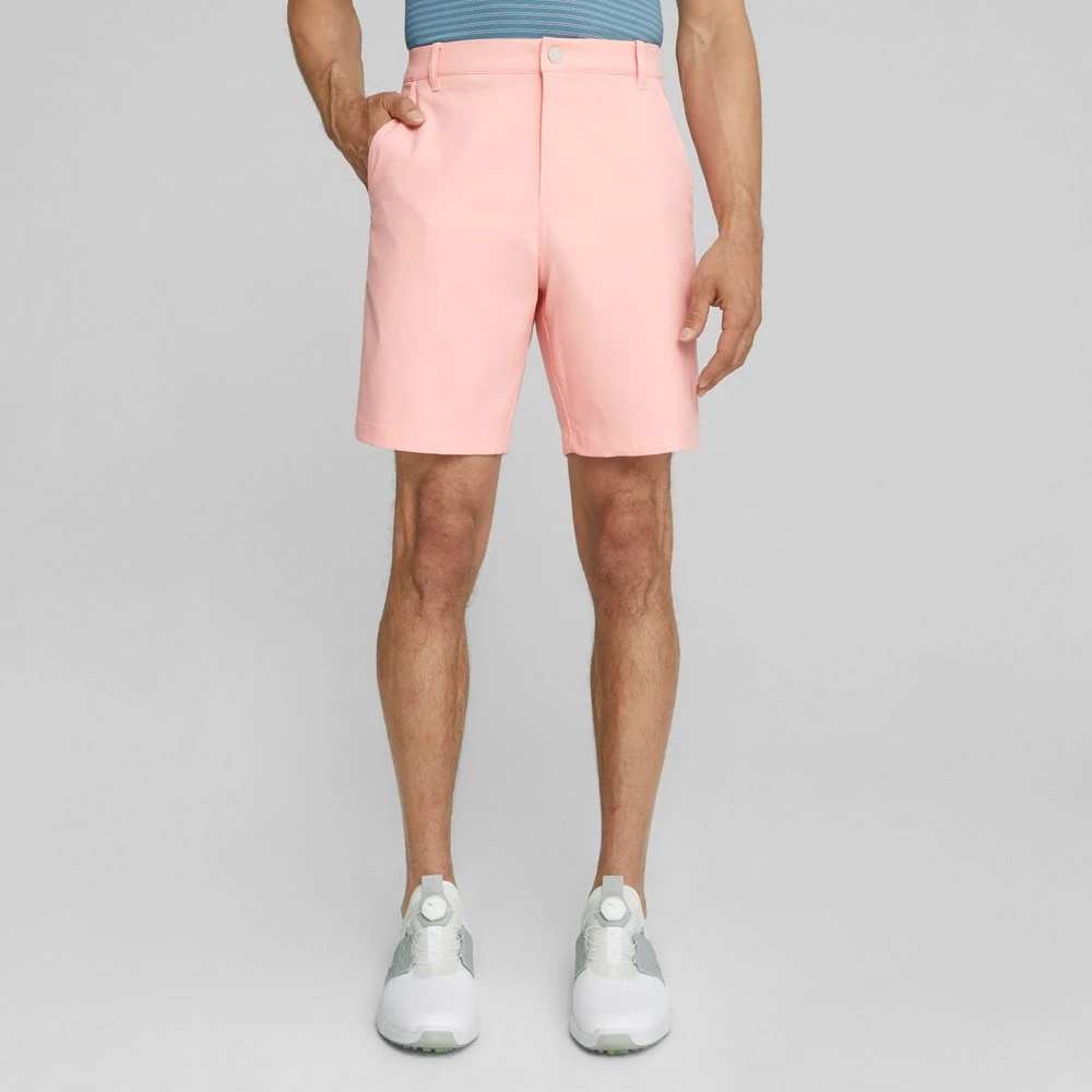 PUMA Golf Shorts - Dealer Short 8" - Peach Smoothie AW23 - Image 4