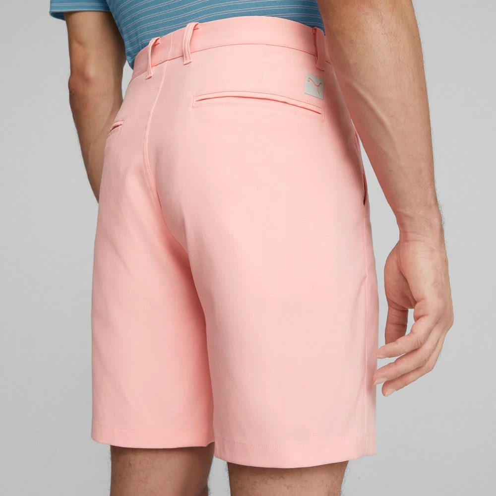 PUMA Golf Shorts - Dealer Short 8" - Peach Smoothie AW23 - Image 6