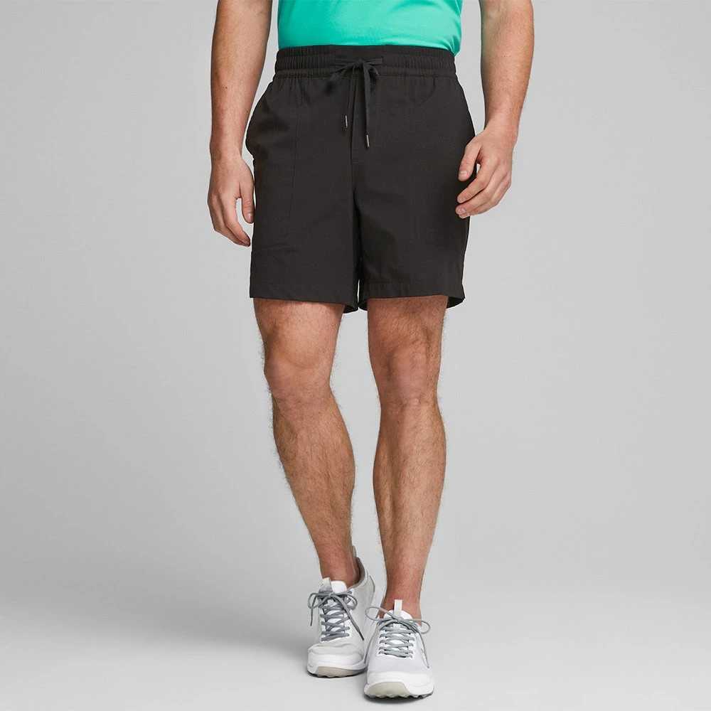 PUMA Golf Shorts - PTC Vented Short - Black AW23 - Image 4