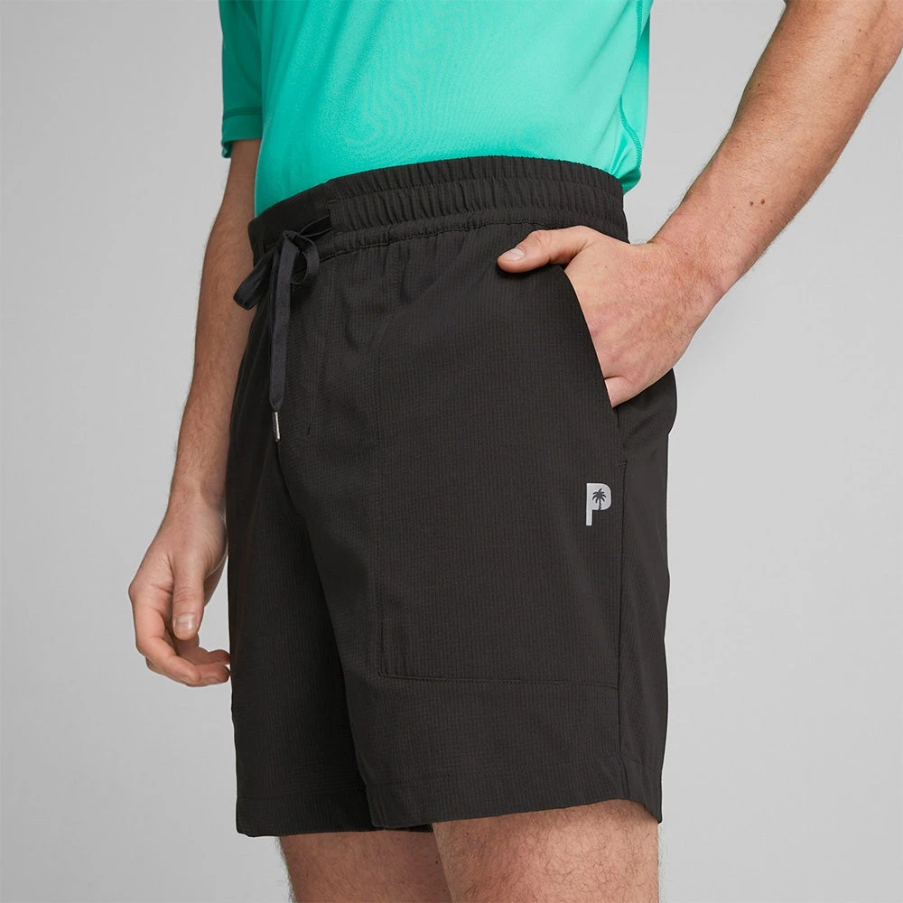 PUMA Golf Shorts - PTC Vented Short - Black AW23 - Image 6