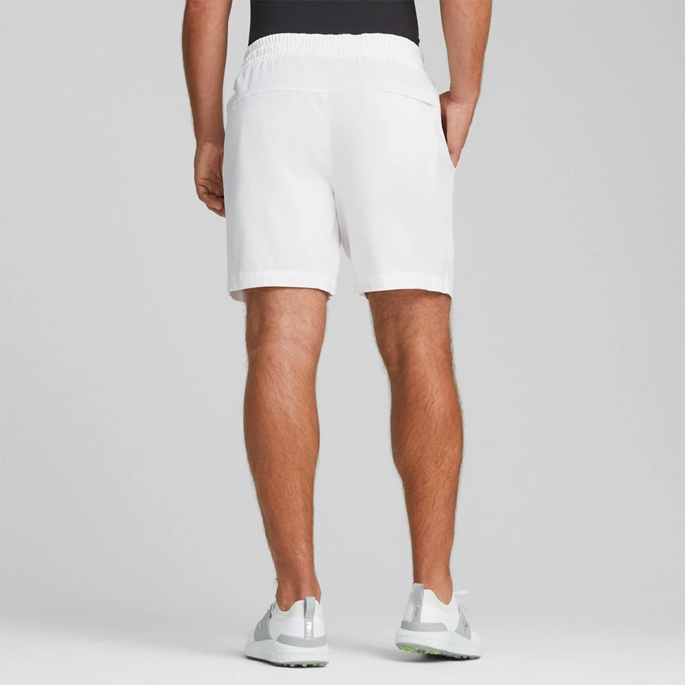 PUMA Golf Shorts - PTC Vented Short - Bright White AW23 - Image 5