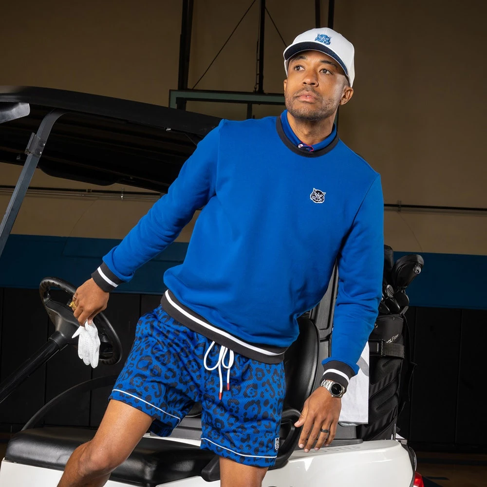 PUMA Golf Jumper - Hoops Crew Neck - Clyde Royal AW23 - Image 6