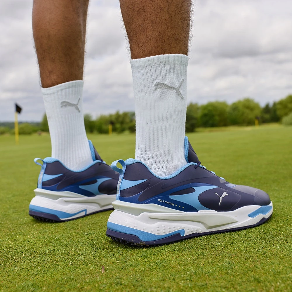 PUMA Golf Shoes - GS-Fast - Navy - Regal Blue AW23 - Image 3