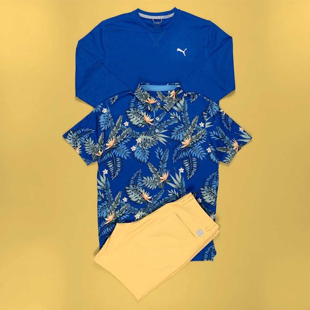 PUMA Golf Shorts - Dealer Short 8" - Flaxen AW23 - Image 8