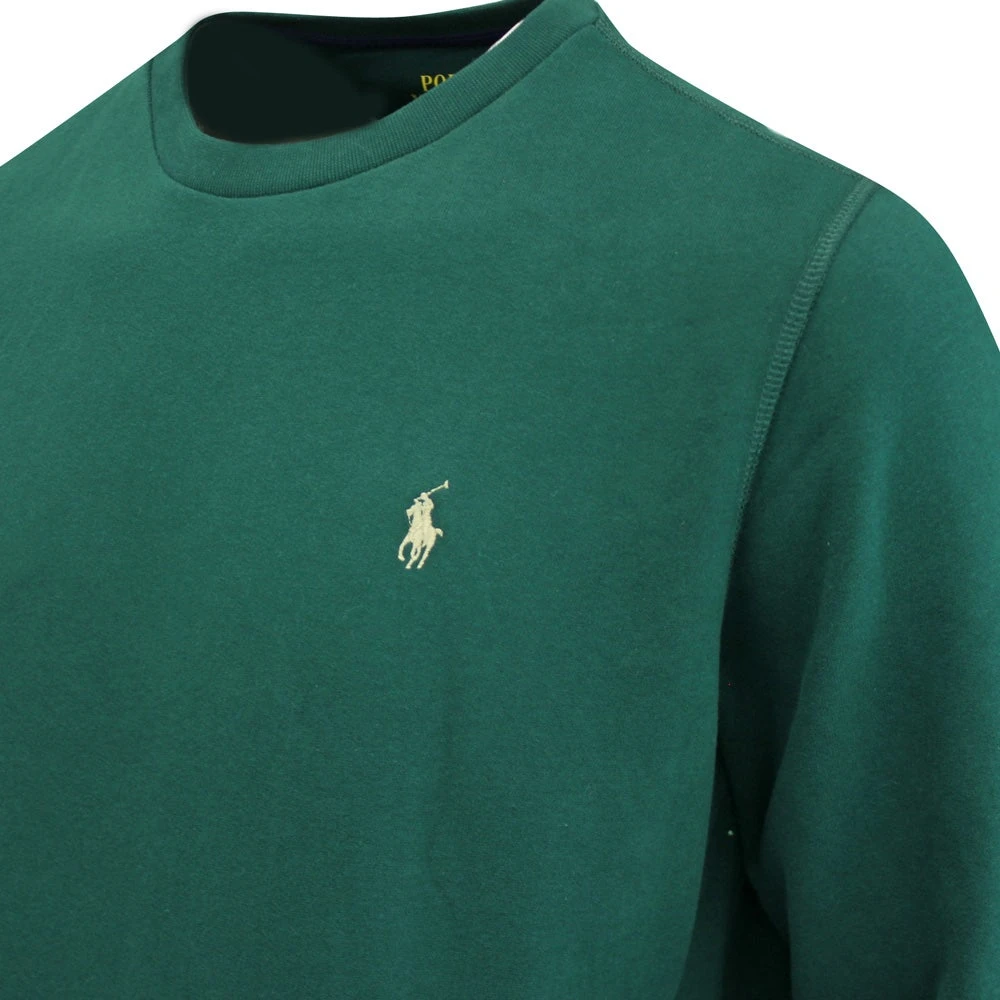 Ralph Lauren POLO Golf Jumper - Fleece Crew Neck - Moss Agate AW23 - Image 4