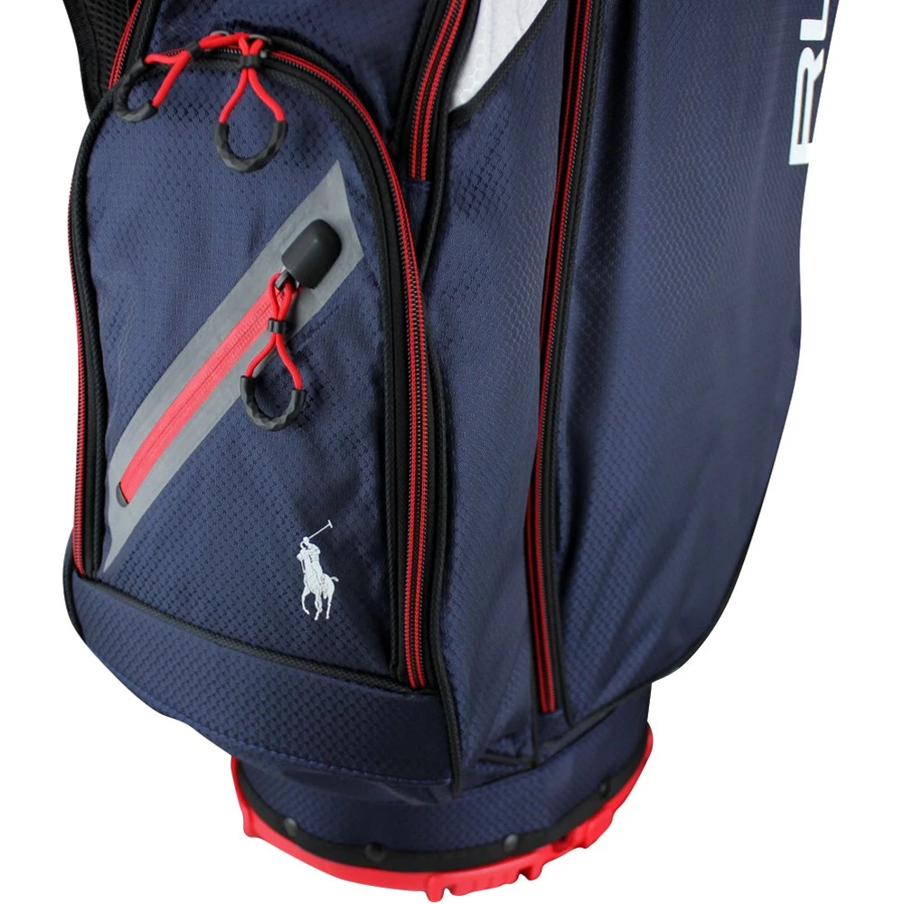 RLX Golf Bag - PP Tour Ripstop Stand - Navy - White 2023 - Image 5