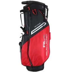 RLX Golf Bag - PP Tour Ripstop Stand - Red - Black 2023