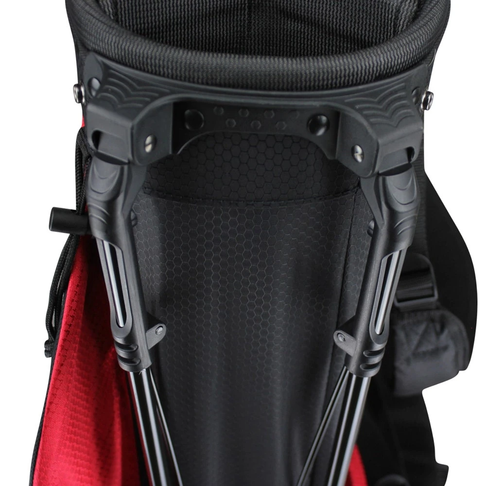 RLX Golf Bag - PP Tour Ripstop Stand - Red - Black 2023 - Image 5