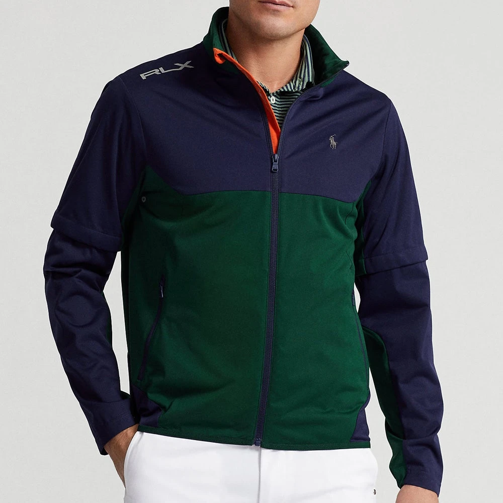 RLX Golf Jacket - PP Tour Convertible Windbreaker - Moss Agate AW23 - Image 5