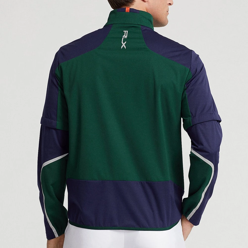 RLX Golf Jacket - PP Tour Convertible Windbreaker - Moss Agate AW23 - Image 6