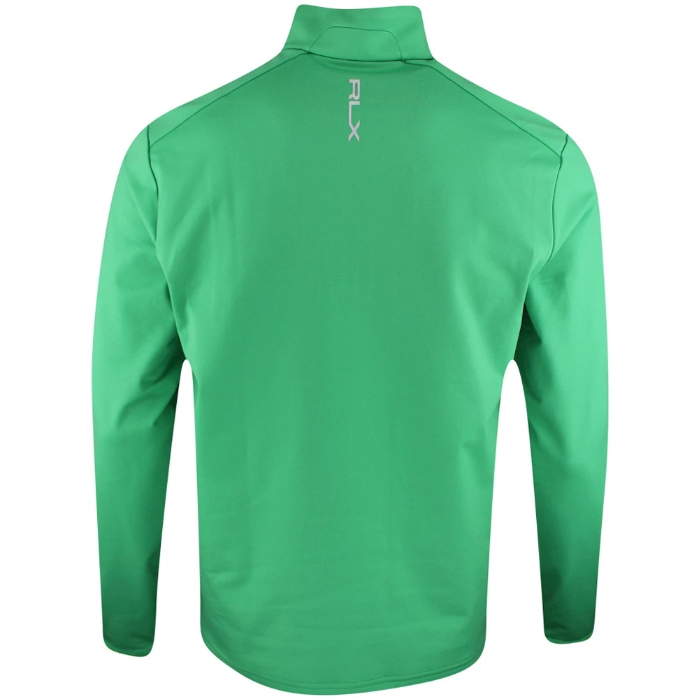 RLX Golf Pullover - Brushback Tech Jersey - Vineyard Green SS23 - Image 3