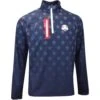 RLX Golf Pullover - Ryder Cup Brushback QZ - Team USA 2023