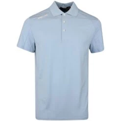 RLX Golf Shirt - Peached Airflow - Powder Blue SS23