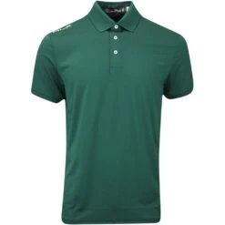 RLX Golf Shirt - Solid Airflow Polo - Moss Agate AW23