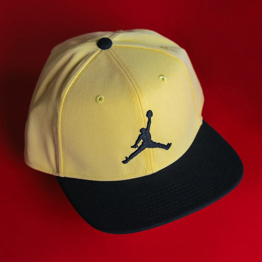 Jordan Golf Cap - Jumpman Pro Snapback - Lemon Chiffon SU23 - Image 3